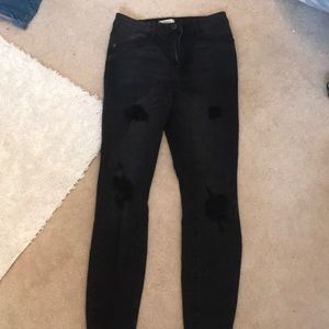 forever 21 black jeans